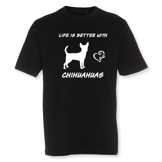 Herr T-shirt med Chihuahua motiv - Torshammarens
