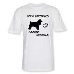 Cocker Spaniel - herr T-shirt