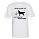 Herr T-shirt med Flatcoated Retriever motiv - Torshammarens