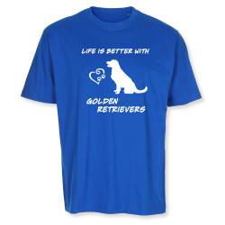 Golden Retriever - herr T-shirt