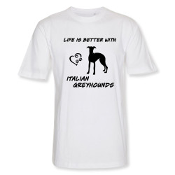 Italiensk Vinthund - herr T-shirt