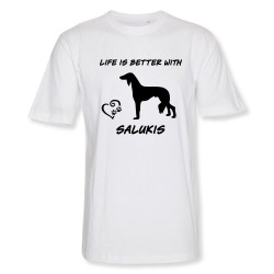 Saluki - herr T-shirt