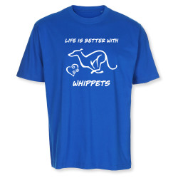 Whippet - herr T-shirt