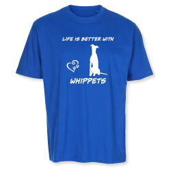 Whippet - herr T-shirt