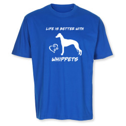 Whippet - herr T-shirt