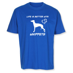 Whippet - herr T-shirt