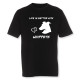 Herr T-shirt med Whippet motiv - Torshammarens