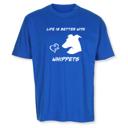 Whippet - herr T-shirt