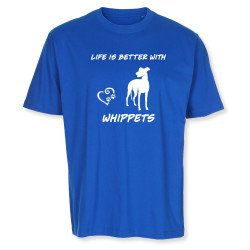 Whippet - herr T-shirt