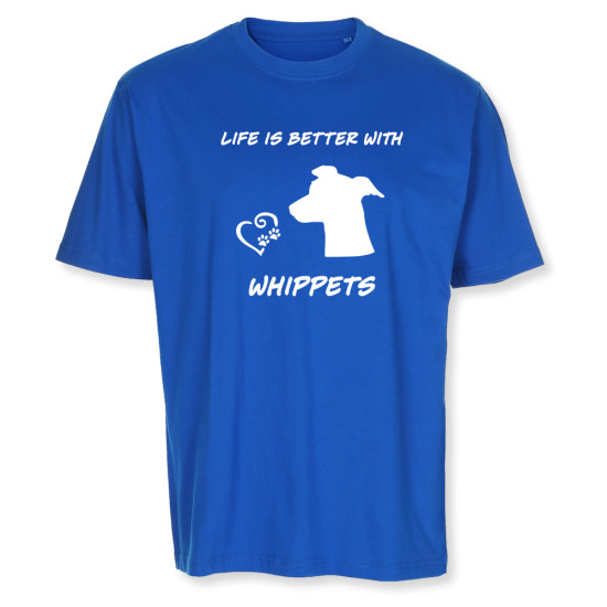 Herr T-shirt med Whippet motiv - Torshammarens
