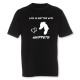 Herr T-shirt med Whippet motiv - Torshammarens