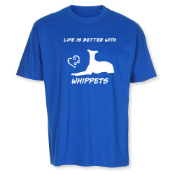 Whippet - herr T-shirt