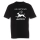 Herr T-shirt med Whippet motiv - Torshammarens