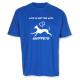 Herr T-shirt med Whippet motiv - Torshammarens