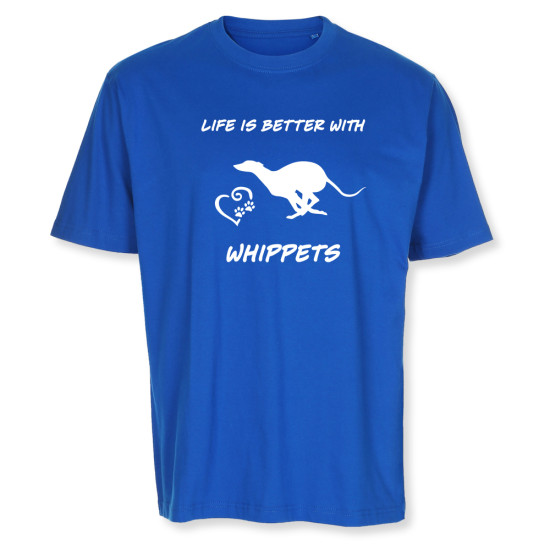 Herr T-shirt med Whippet motiv - Torshammarens