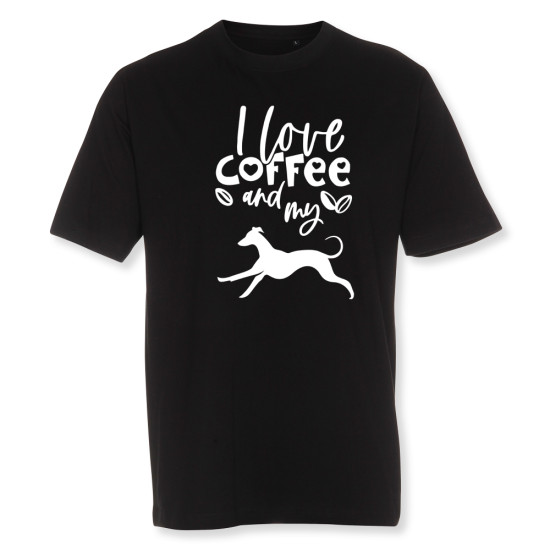 Herr T-shirt med Whippet motiv - Torshammarens