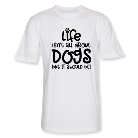 Herr T-shirt med hundmotiv - Torshammarens
