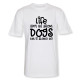 Herr T-shirt med hundmotiv - Torshammarens