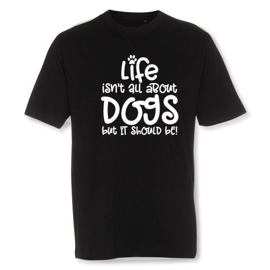 Herr T-shirt med hundmotiv - Torshammarens
