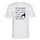 Herr T-shirt med Galgo Español motiv - Torshammarens
