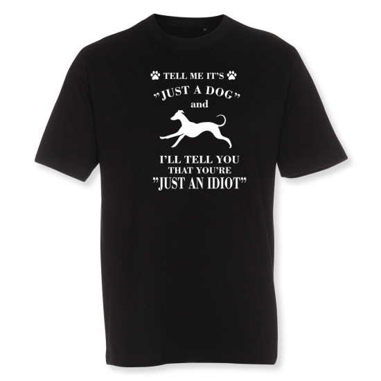 Herr T-shirt med Whippet motiv - Torshammarens