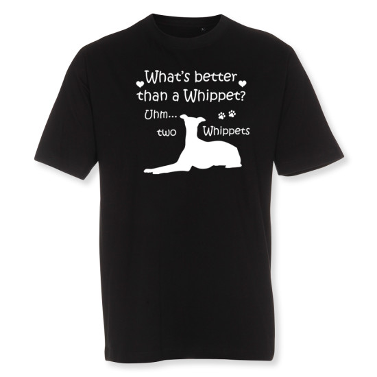 Herr T-shirt med Whippet motiv - Torshammarens