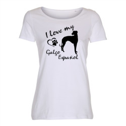 Galgo Español - dam t-shirt