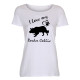Dam T-shirt med Border Collie motiv - Torshammarens