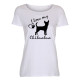 Dam T-shirt med Chihuhua motiv - Torshammarens
