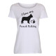 Dam T-shirt med Fransk Bulldog motiv - Torshammarens