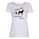 Dam T-shirt med Jack Russel Terrier motiv - Torshammarens