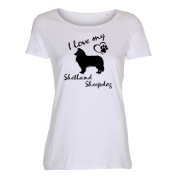 Shetland Sheepdog - dam t-shirt