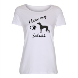 Saluki - dam t-shirt