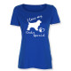 Dam T-shirt med Cocker Spaniel motiv - Torshammarens