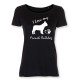 Dam T-shirt med Fransk Bulldog motiv - Torshammarens