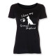 Dam T-shirt med Schäferhund motiv - Torshammarens