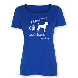 Jack Russel Terrier - dam t-shirt