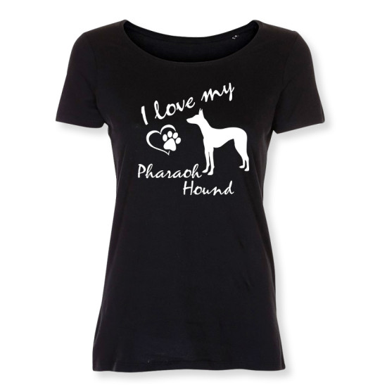 Dam T-shirt med Faraohund motiv - Torshammarens