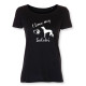 Dam T-shirt med Saluki motiv - Torshammarens