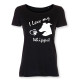 Dam T-shirt med Whippet motiv - Torshammarens