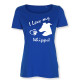 Dam T-shirt med Whippet motiv - Torshammarens