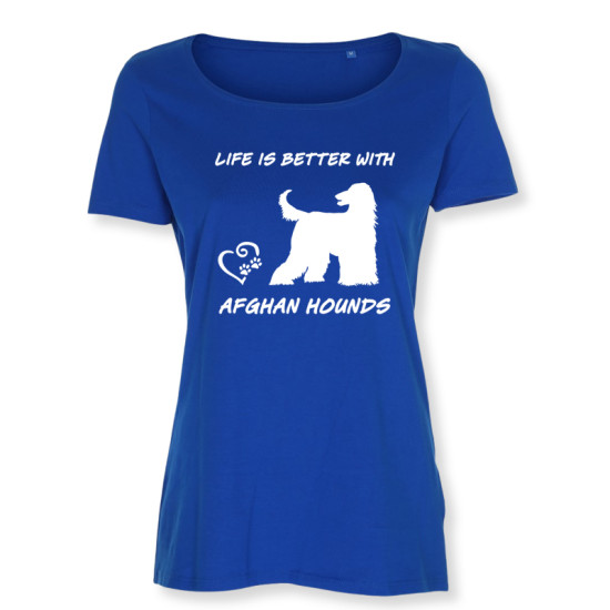 Dam T-shirt med Afghan motiv - Torshammarens