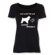 Dam T-shirt med Cocker Spaniel motiv - Torshammarens