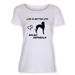 Galgo Español - dam t-shirt