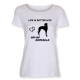 Dam T-shirt med Galgo Español motiv - Torshammarens