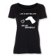 Dam T-shirt med Galgo Español motiv - Torshammarens