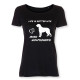 Dam T-shirt med Irländsk Varghund motiv - Torshammarens
