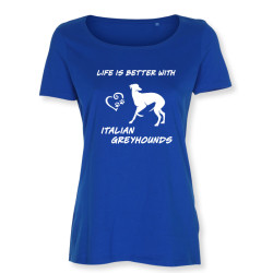 Italiensk Vinthund - dam t-shirt