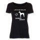 Dam T-shirt med Faraohund motiv - Torshammarens