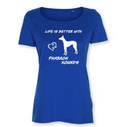 Faraohund - dam t-shirt